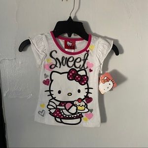 Hello Kitty White ‘Sweet’ Top